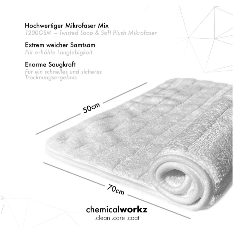 TOALHA HÍBRIDA DE SECAGEM PREMIUM 1200GSM 70×50 - Image 3