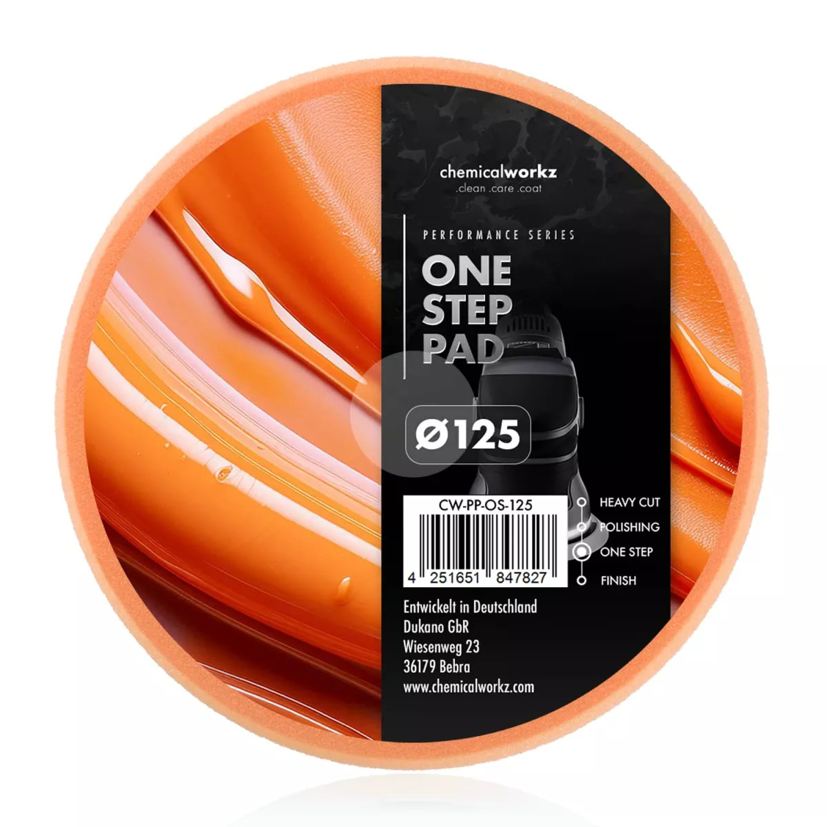 Chemicalworkz One Step Performance Pad laranja
